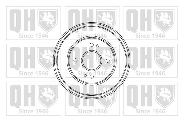 QUINTON HAZELL Тормозной барабан BDR306